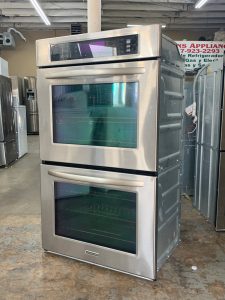 Rebuilt KitchenAid 30” stainless steel convection double oven